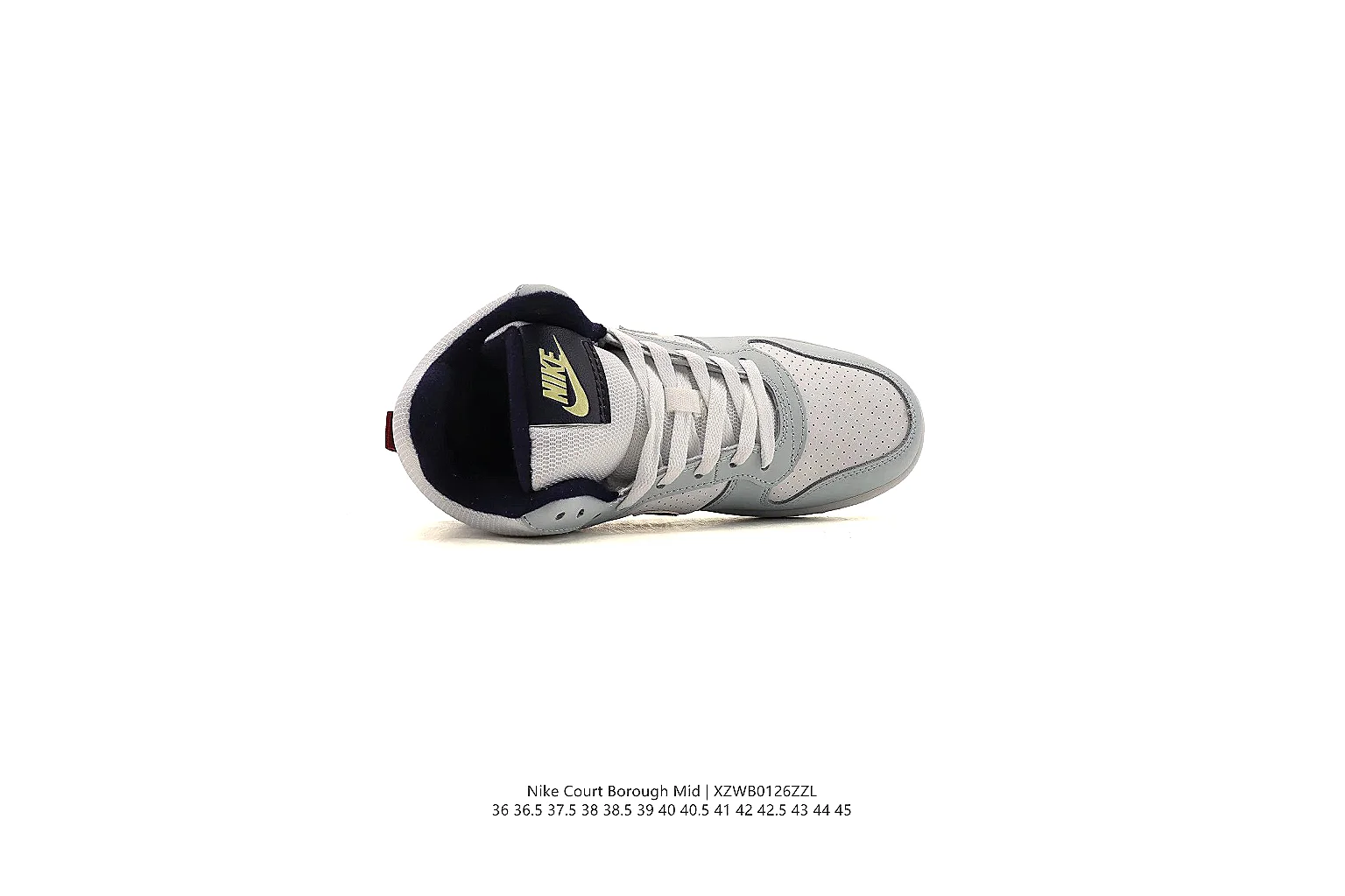kakoqclab.com Nike White Burgundy Court Low 0408 White Burgundy low-top product image thumbnail 2