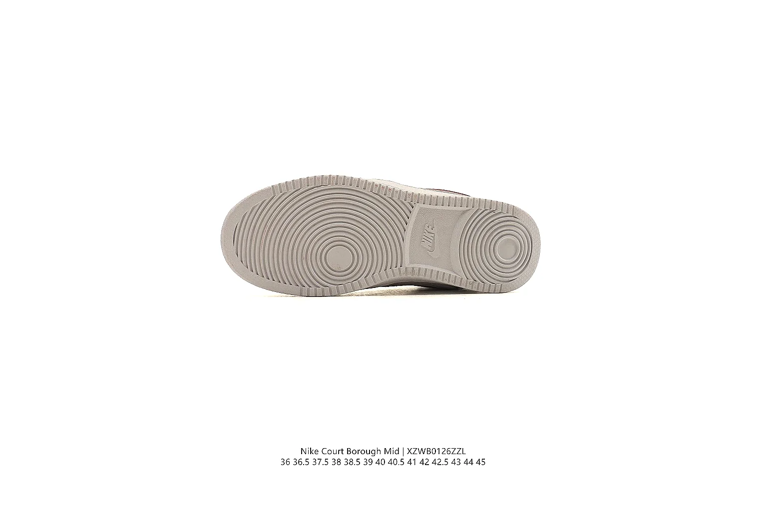 kakoqclab.com Nike White Burgundy Court Low 0408 White Burgundy low-top product image thumbnail 4