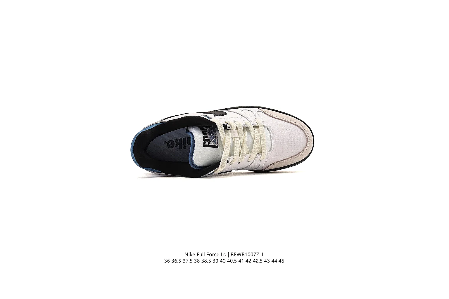 kakoqclab.com Nike White Navy Court Low 0374 White Navy low-top product image thumbnail 2