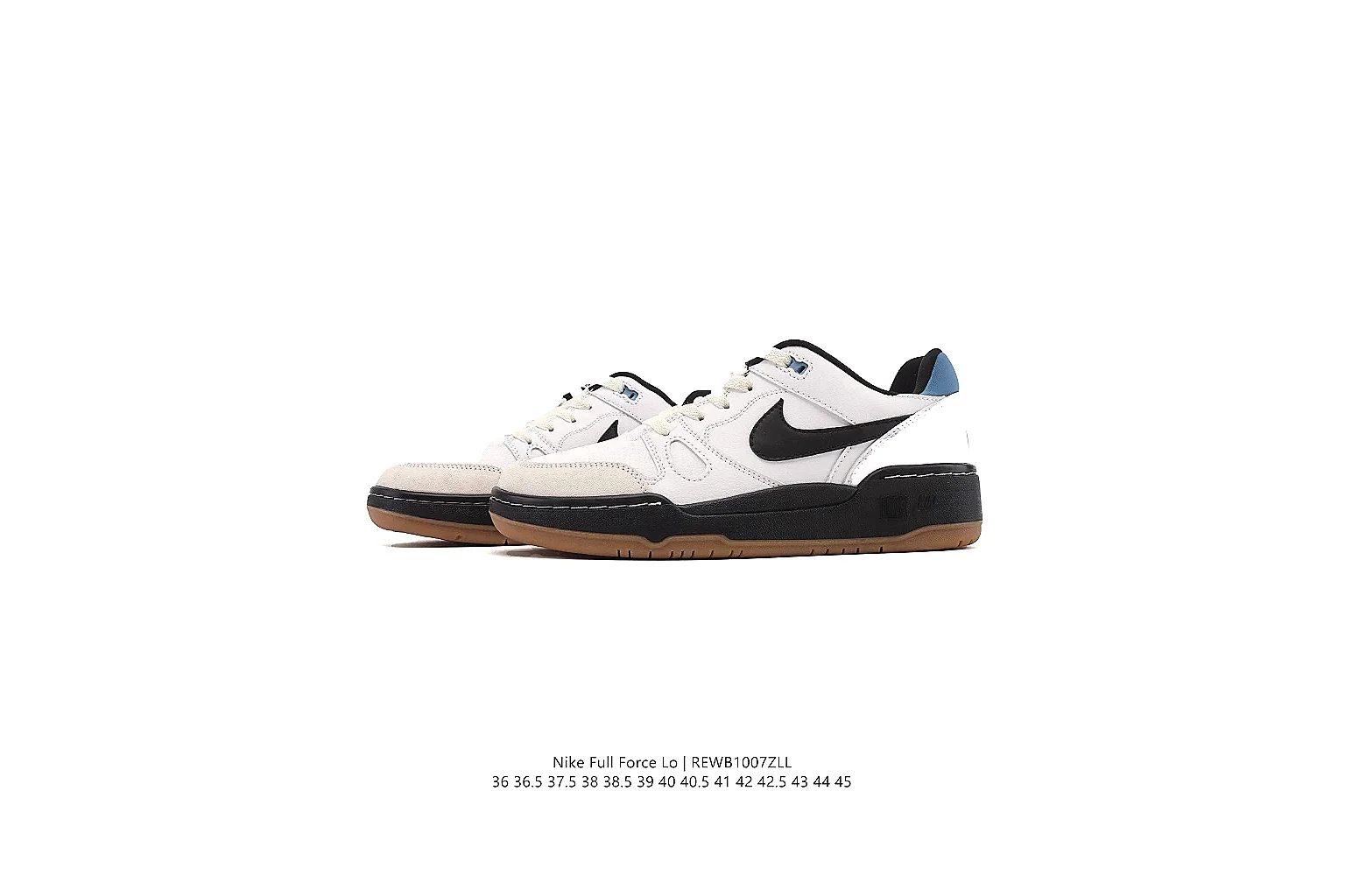 kakoqclab.com Nike White Navy Court Low 0374 White Navy low-top product image thumbnail 5