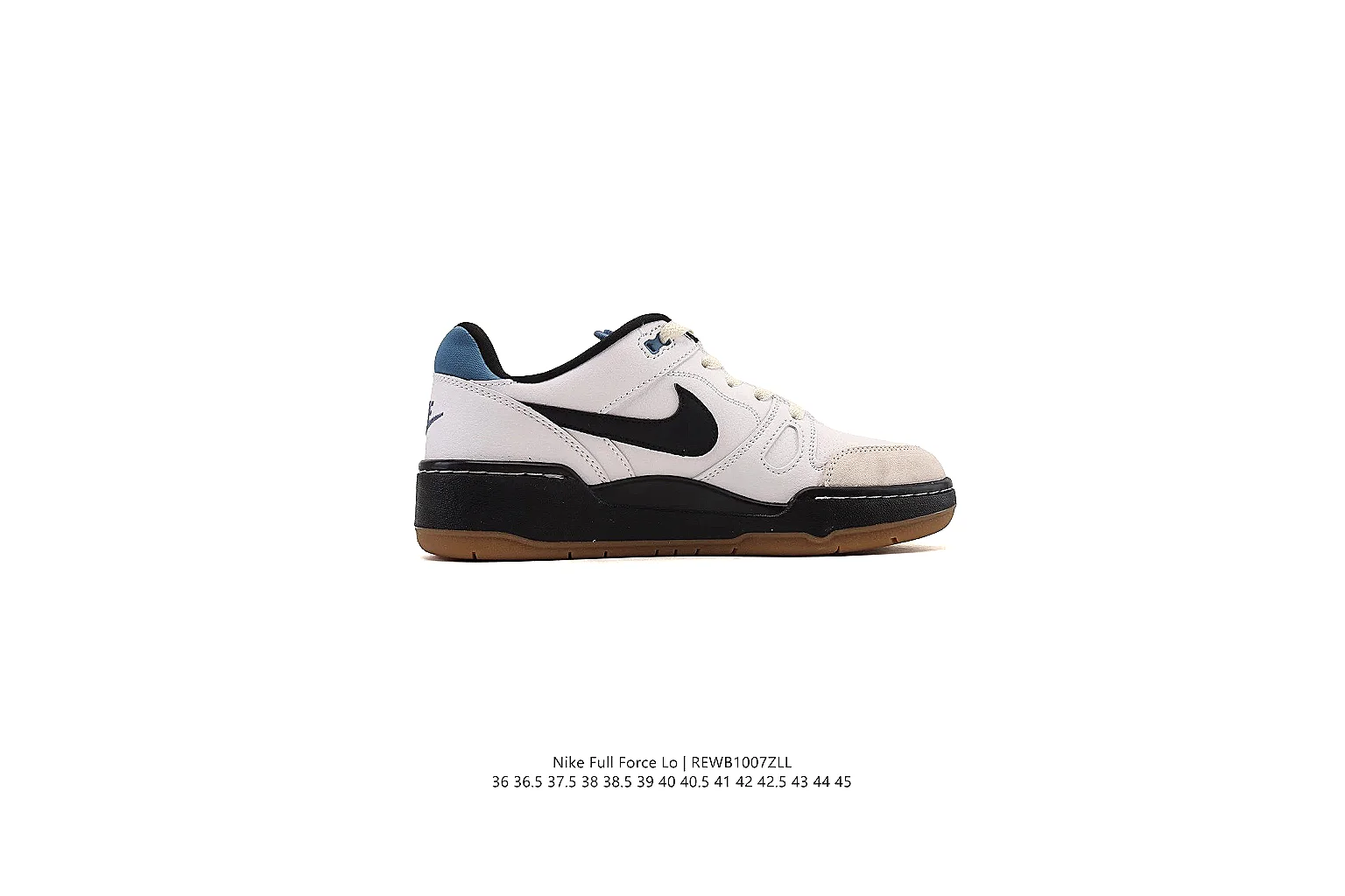 kakoqclab.com Nike White Navy Court Low 0374 White Navy low-top product image thumbnail 6
