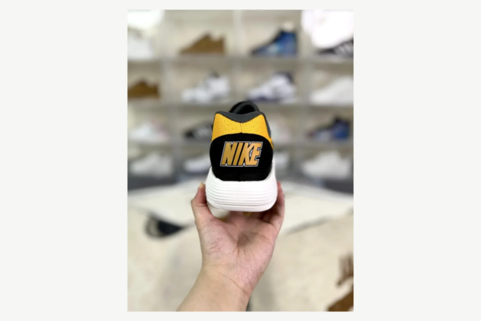 Nike Yellow Black Court Low Top QC photo reference SKU 1194923981 thumbnail 2