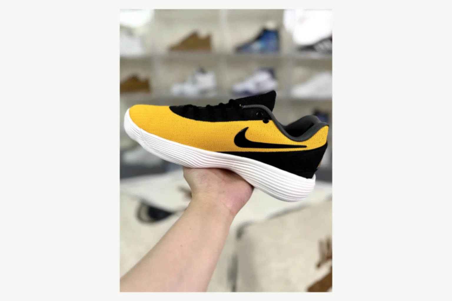 Nike Yellow Black Court Low Top QC photo reference SKU 1194923981 thumbnail 6