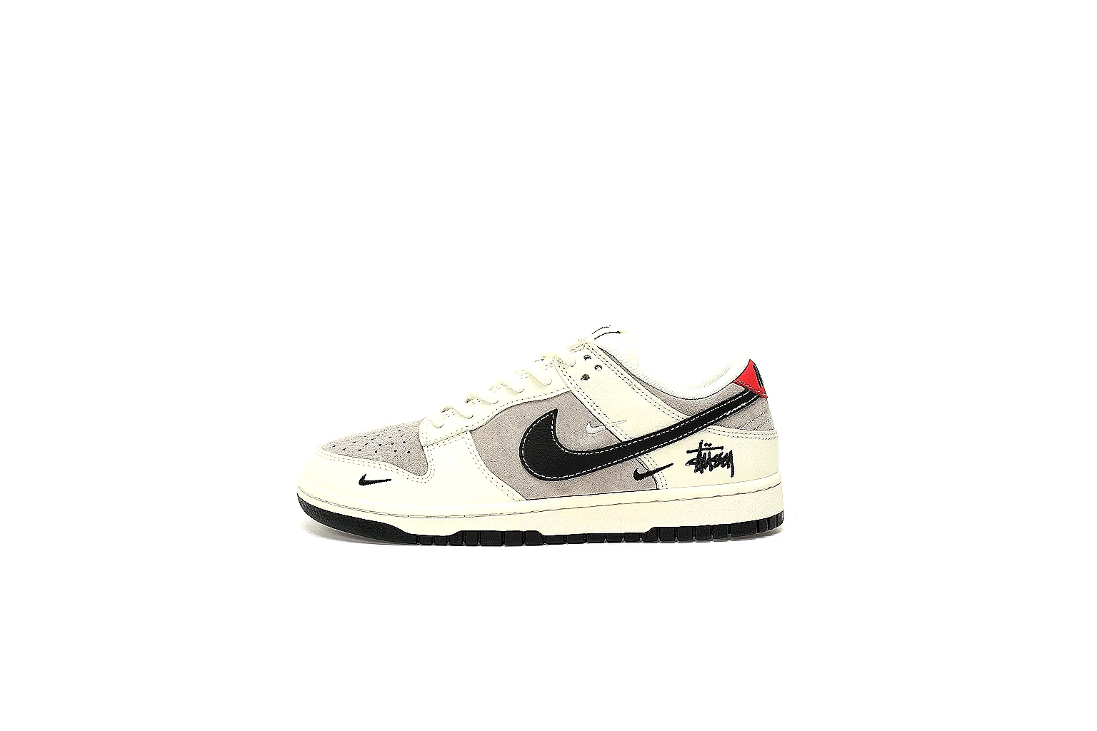 Kako QC Lab inspection photos for Nike Cream Black Low Court Sneaker