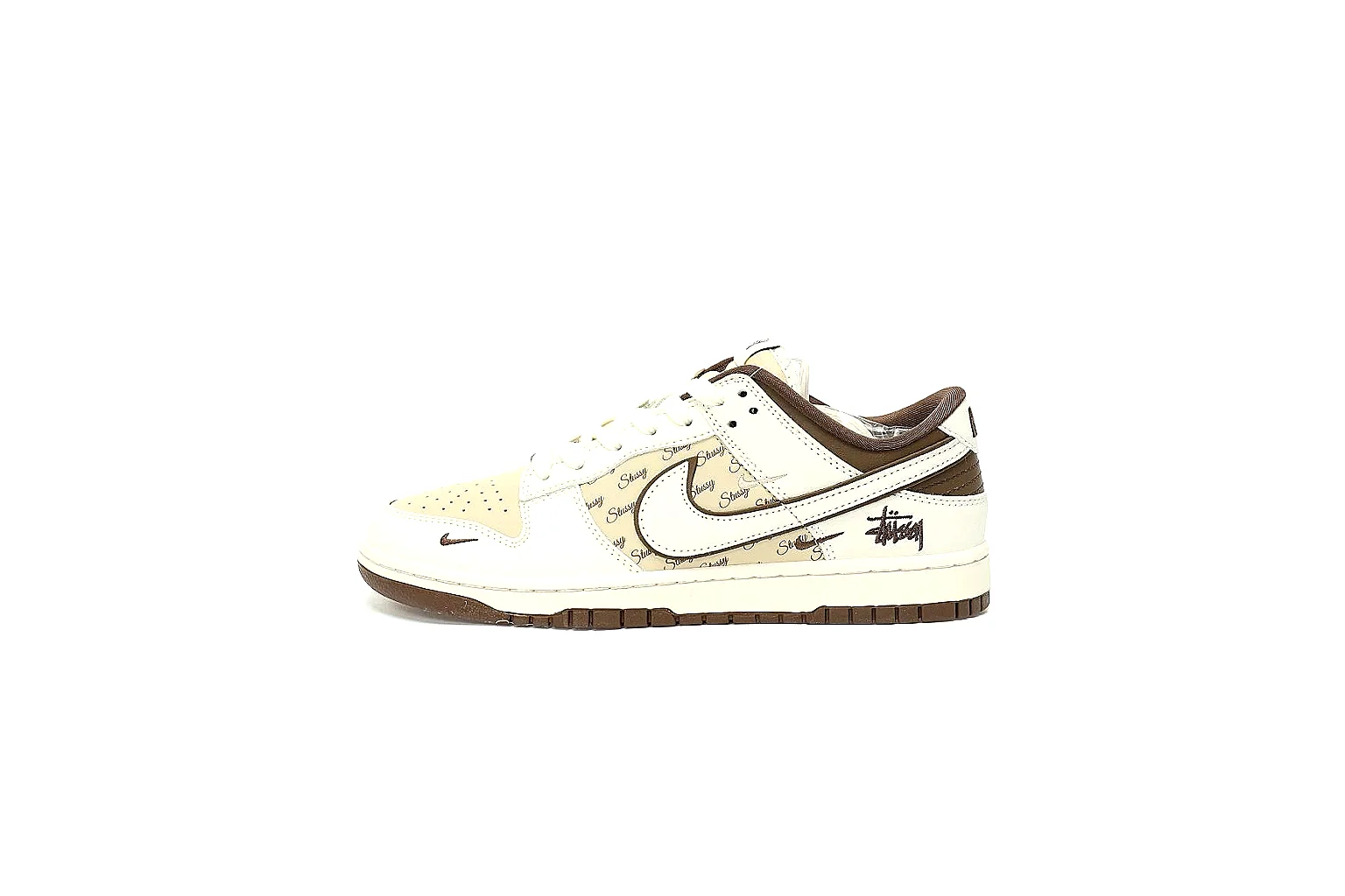 Kako QC Lab inspection photos for Nike Cream Brown Low Court