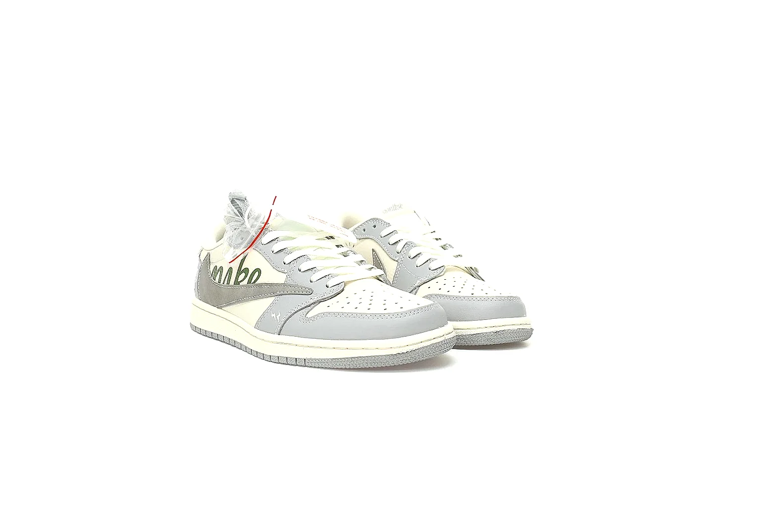 Kako QC Lab inspection photos for Nike Cream Olive Low Court thumbnail 3