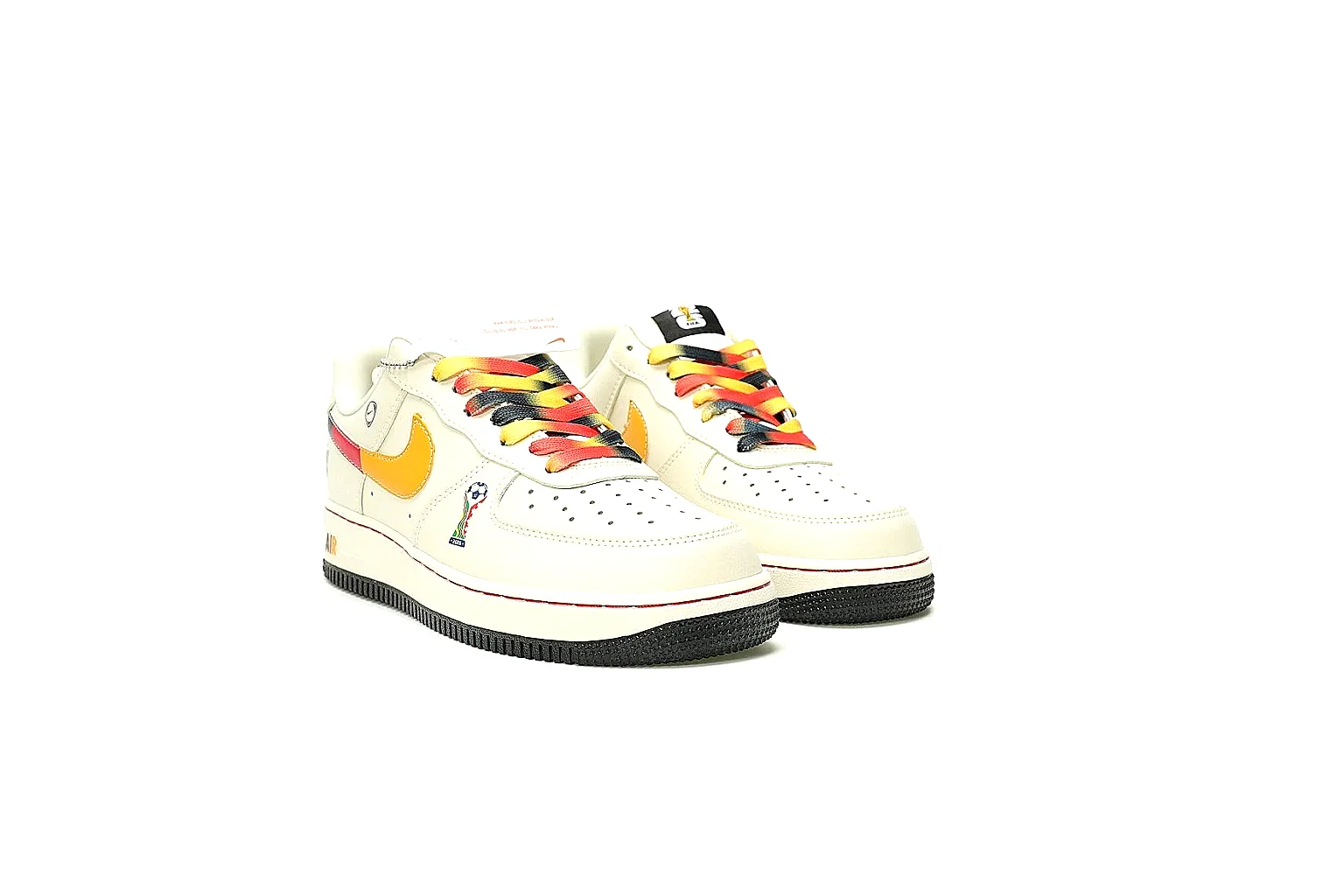 Kako QC Lab inspection photos for Nike Cream Orange Low Court Sneaker thumbnail 3