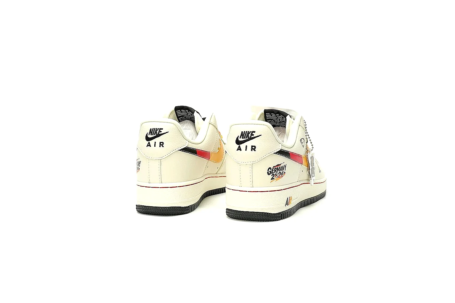 Kako QC Lab inspection photos for Nike Cream Orange Low Court Sneaker thumbnail 4
