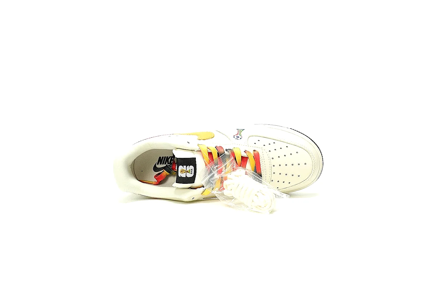Kako QC Lab inspection photos for Nike Cream Orange Low Court Sneaker thumbnail 6