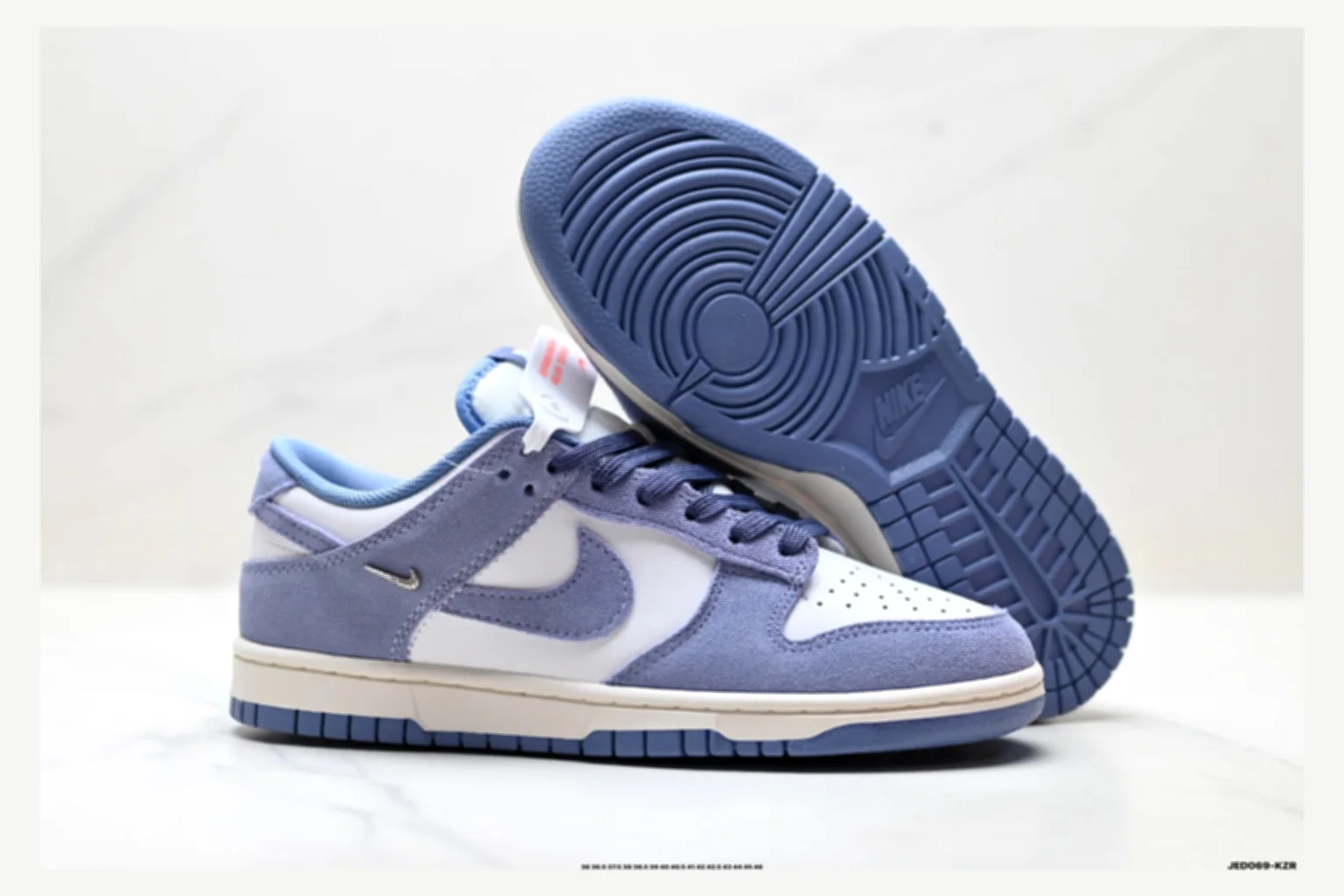 Nike Dunk Low Blue Gray Silver QC photo reference SKU 1182167503 thumbnail 3