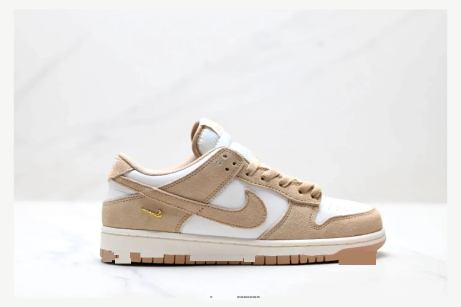 Nike Dunk Low Tan White Low Top QC photo reference SKU 1182167505