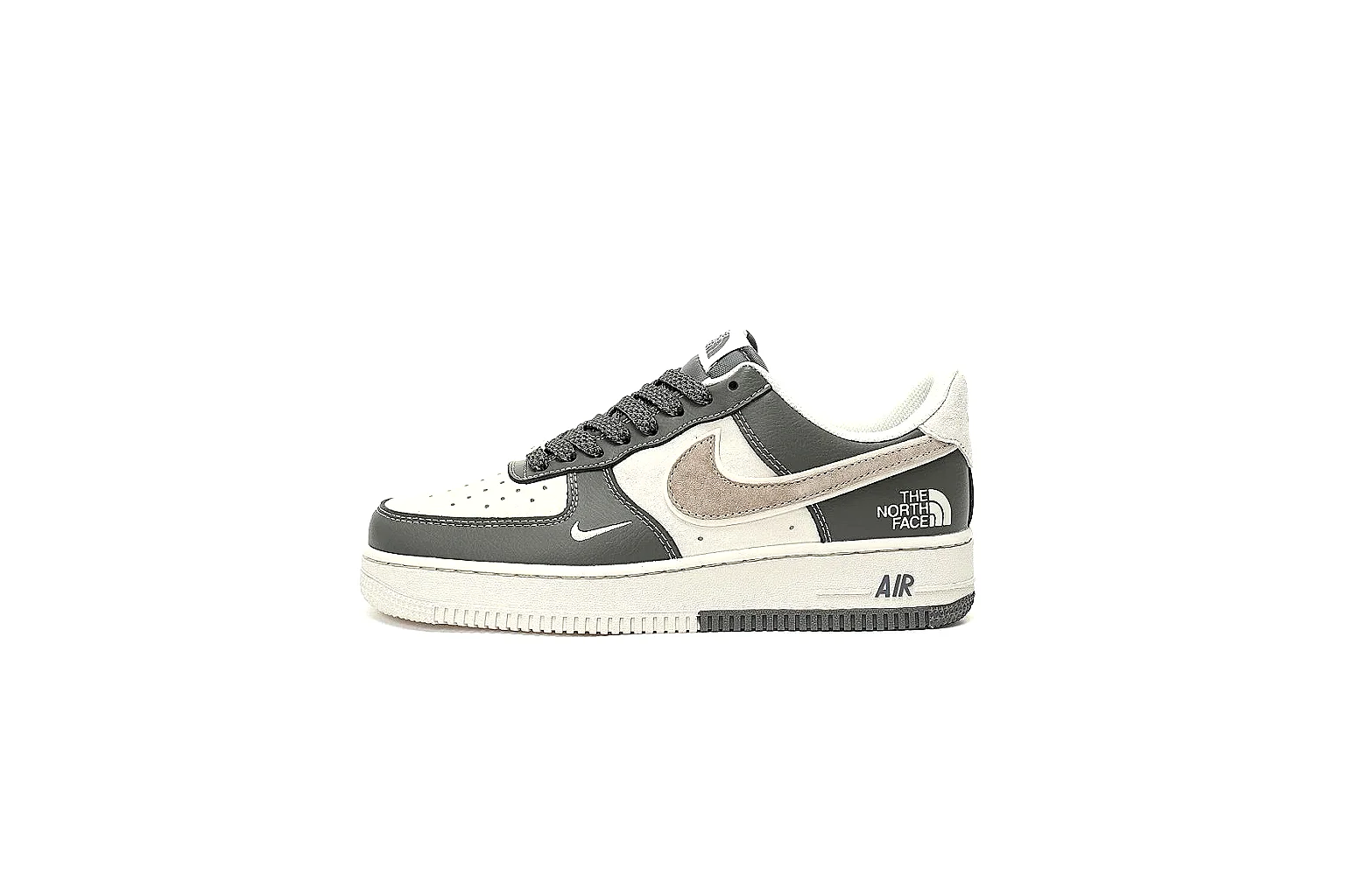 Kako QC Lab inspection photos for Nike Gray Brown Low Court
