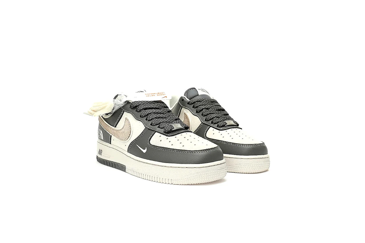Kako QC Lab inspection photos for Nike Gray Brown Low Court thumbnail 4