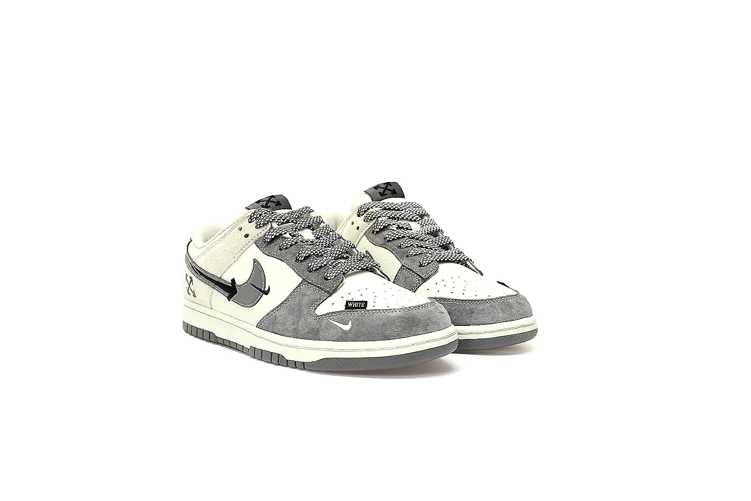 Kako QC Lab inspection photos for Nike Gray Low Court Sneaker thumbnail 4