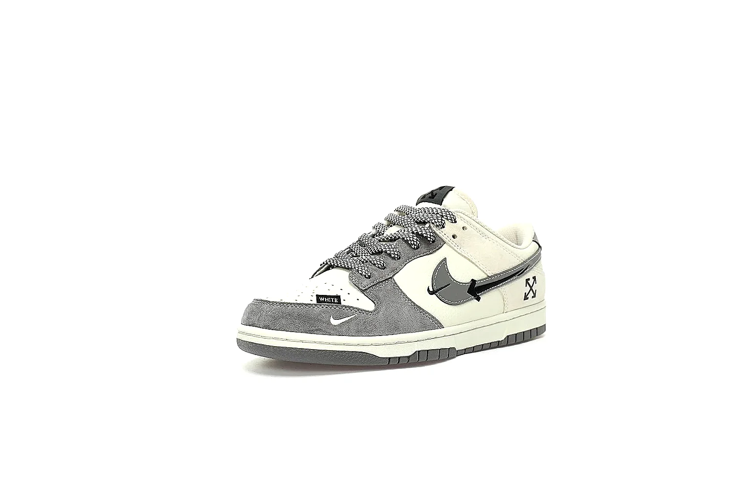 Kako QC Lab inspection photos for Nike Gray Low Court Sneaker thumbnail 5