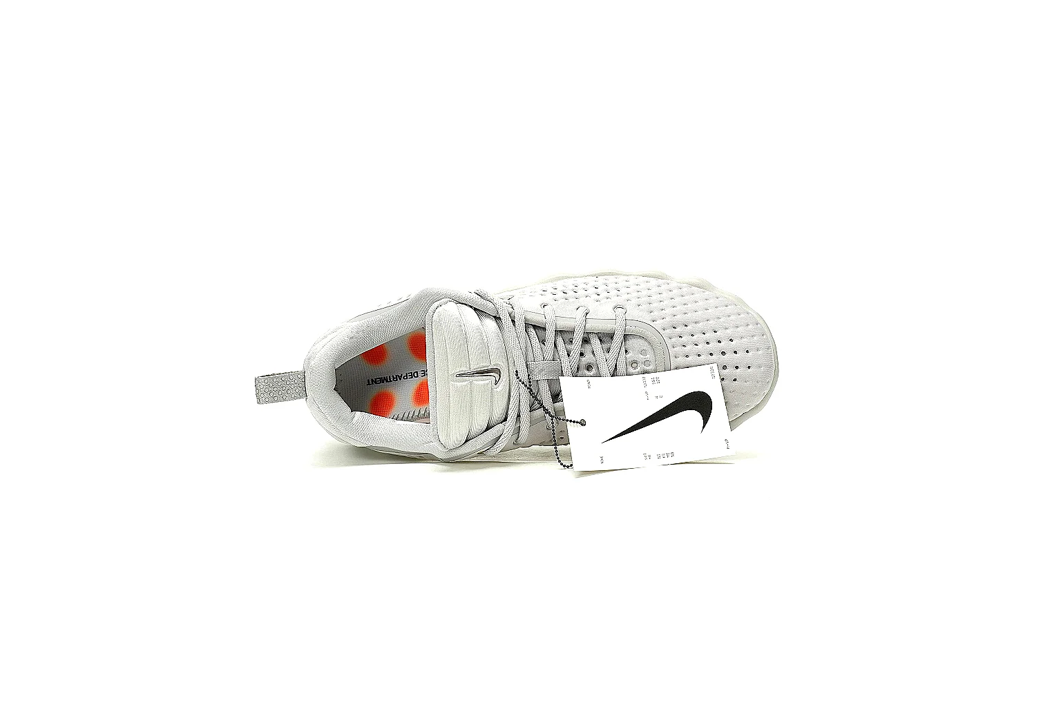 Kako QC Lab inspection photos for Nike Gray Orange Runner Sneaker thumbnail 6