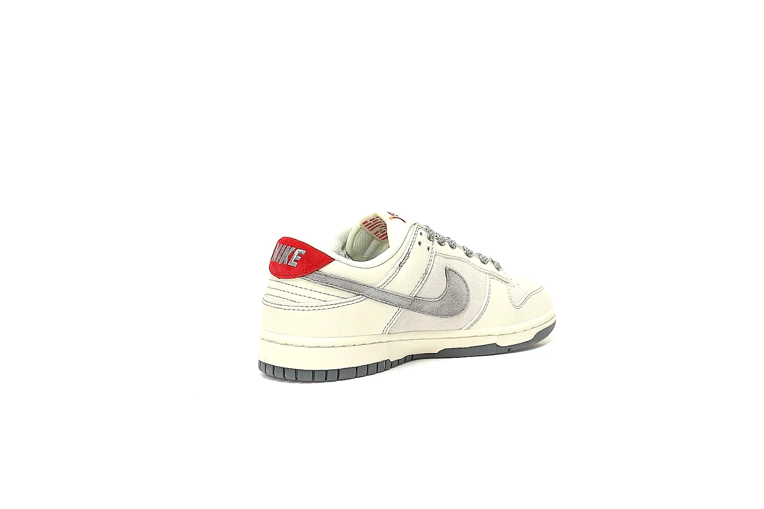 Kako QC Lab inspection photos for Nike Gray Red Low Court Sneaker thumbnail 6