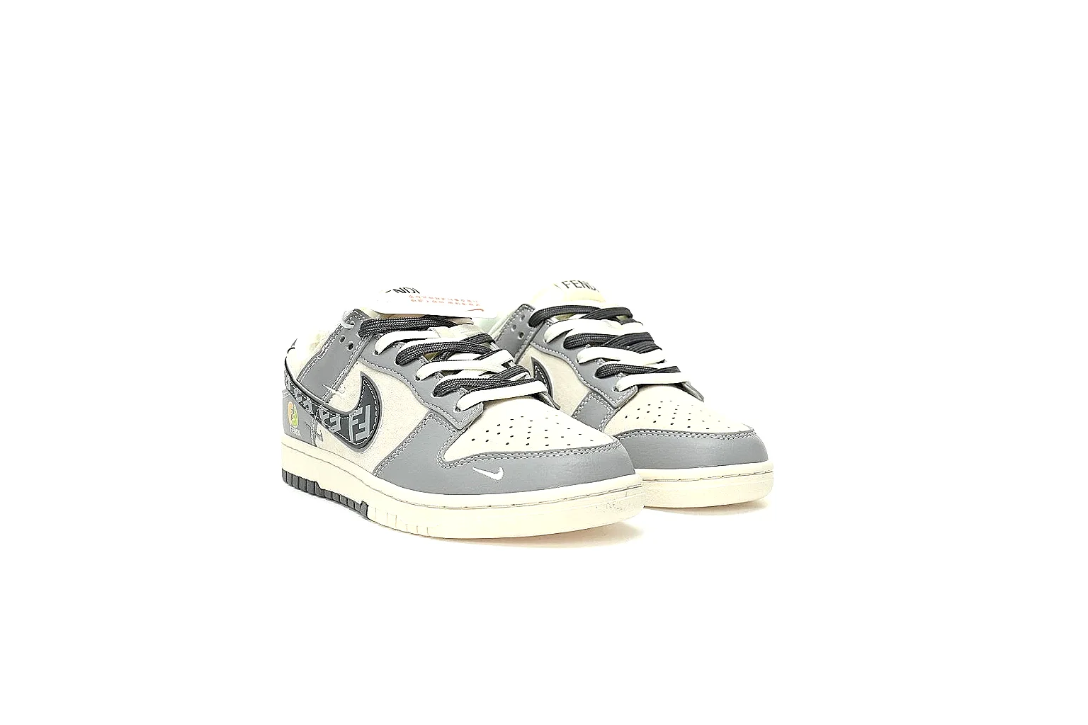 Kako QC Lab inspection photos for Nike Gray White Low Court thumbnail 4