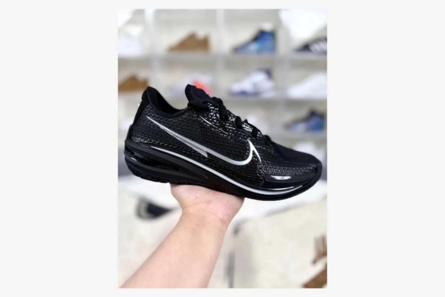 Nike Air Zoom GT Cut 1 Silver Gray Low Top QC photo reference SKU 1194924687 thumbnail 5