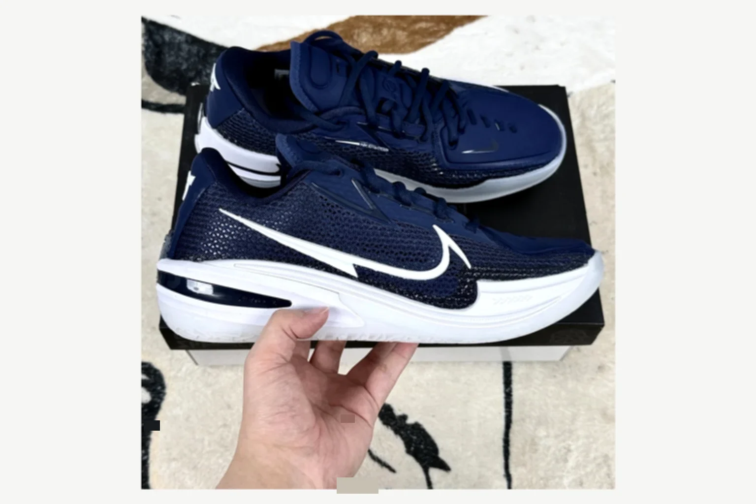 Nike Air Zoom GT Cut 1 Green White Low Top QC photo reference SKU 1194924743