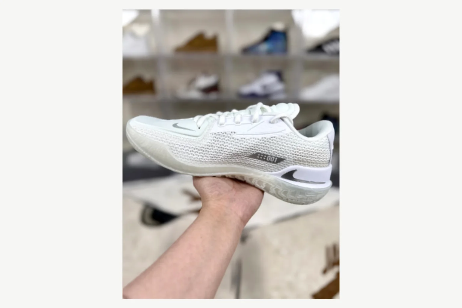 Nike Air Zoom GT Cut 1 Silver Gray Low Top QC photo reference SKU 1194924863 thumbnail 6