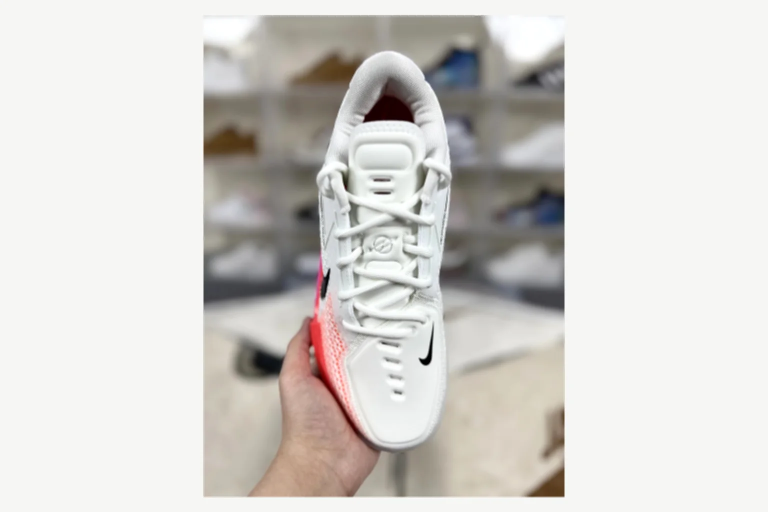 Nike Air Zoom GT Cut 1 White Black Low Top QC photo reference SKU 1194924924 thumbnail 3
