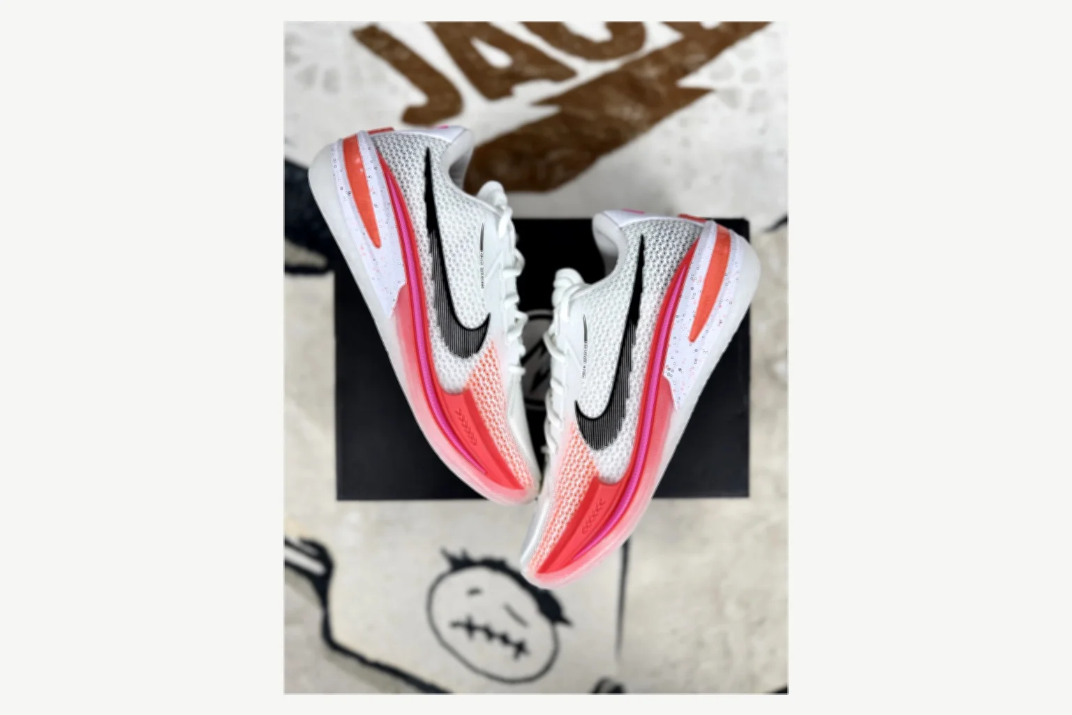 Nike Air Zoom GT Cut 1 White Black Low Top QC photo reference SKU 1194924924 thumbnail 4