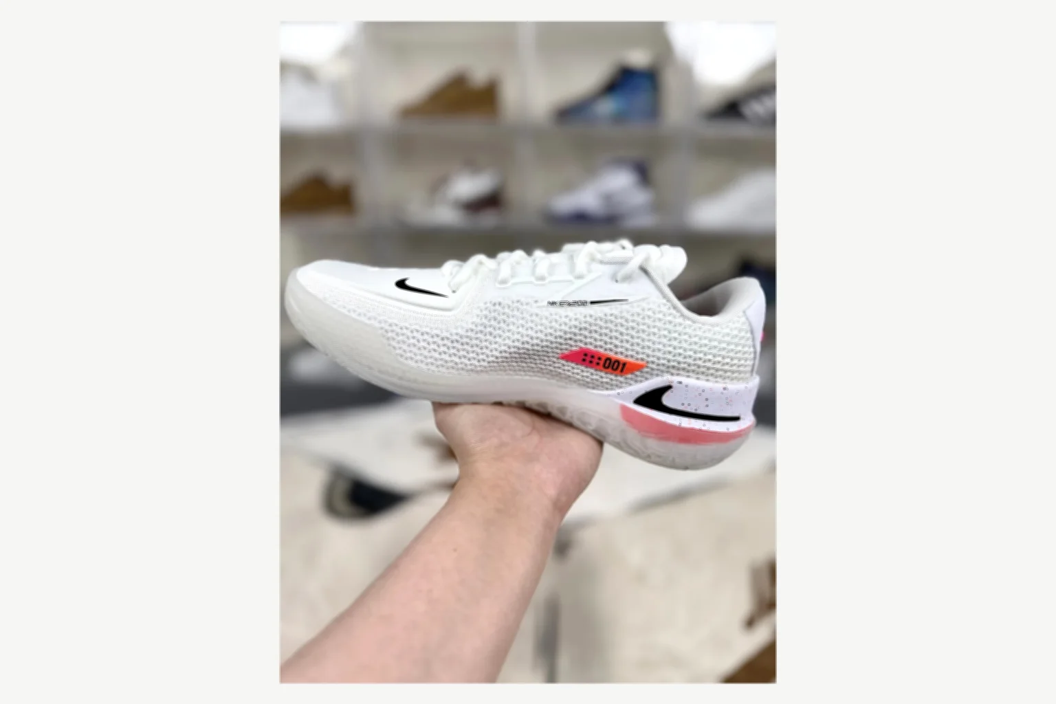 Nike Air Zoom GT Cut 1 White Black Low Top QC photo reference SKU 1194924924 thumbnail 6