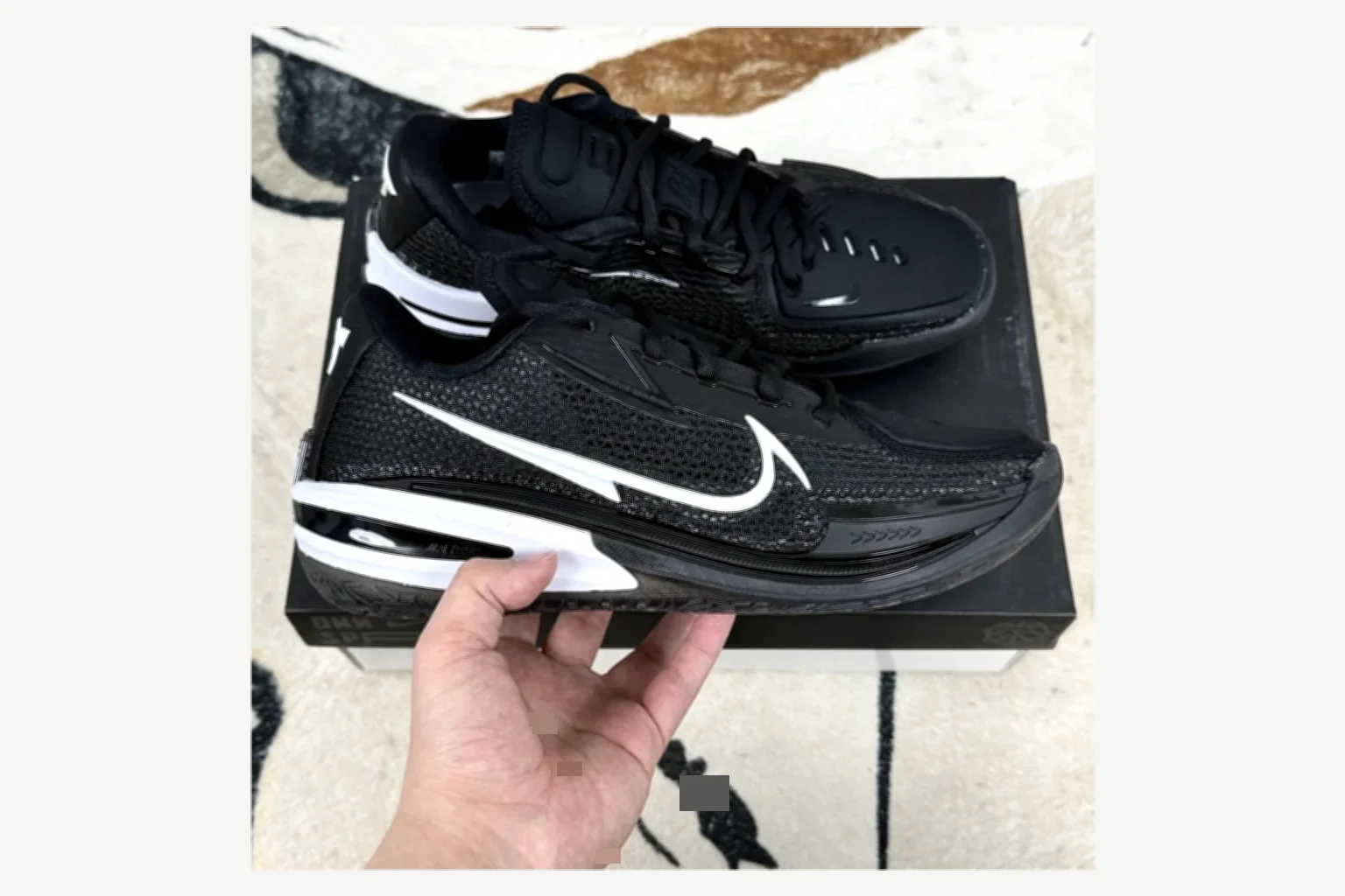 Nike Air Zoom GT Cut 1 Brown Cream Low Top QC photo reference SKU 1194924959