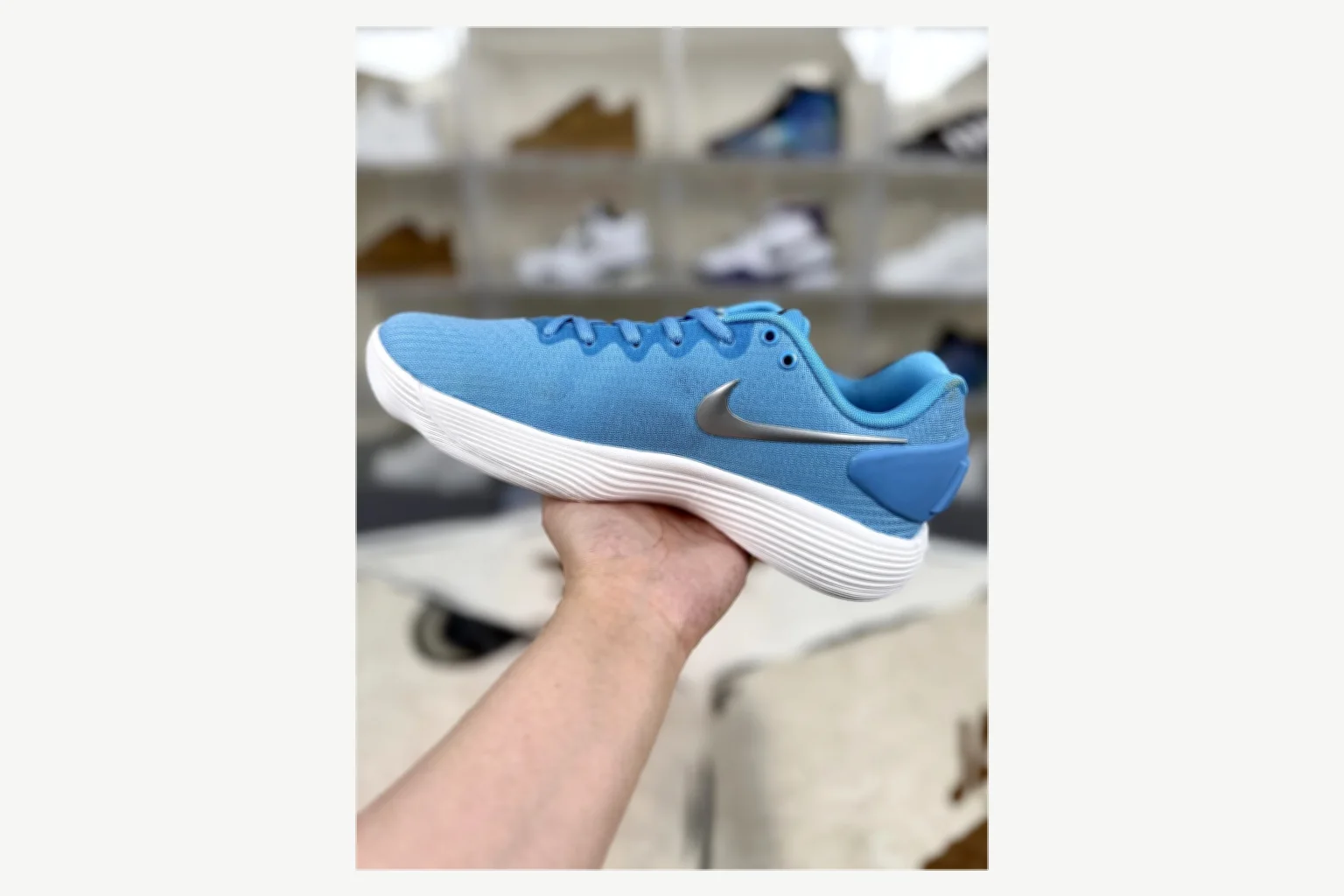 Nike Blue Silver Low Top Runner QC photo reference SKU 1194923779 thumbnail 6