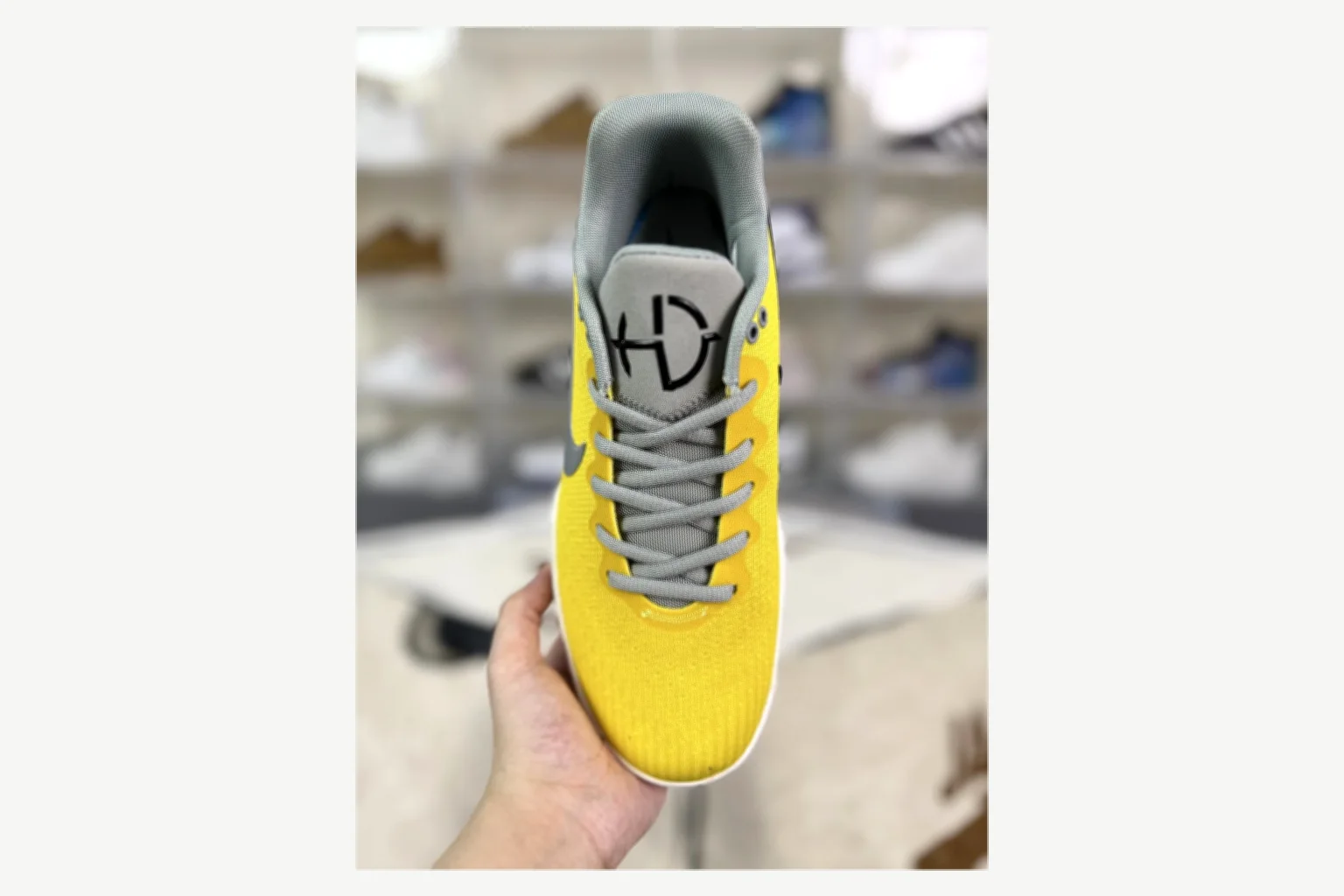 Nike Yellow Gray Low Top Runner QC photo reference SKU 1194923844 thumbnail 3