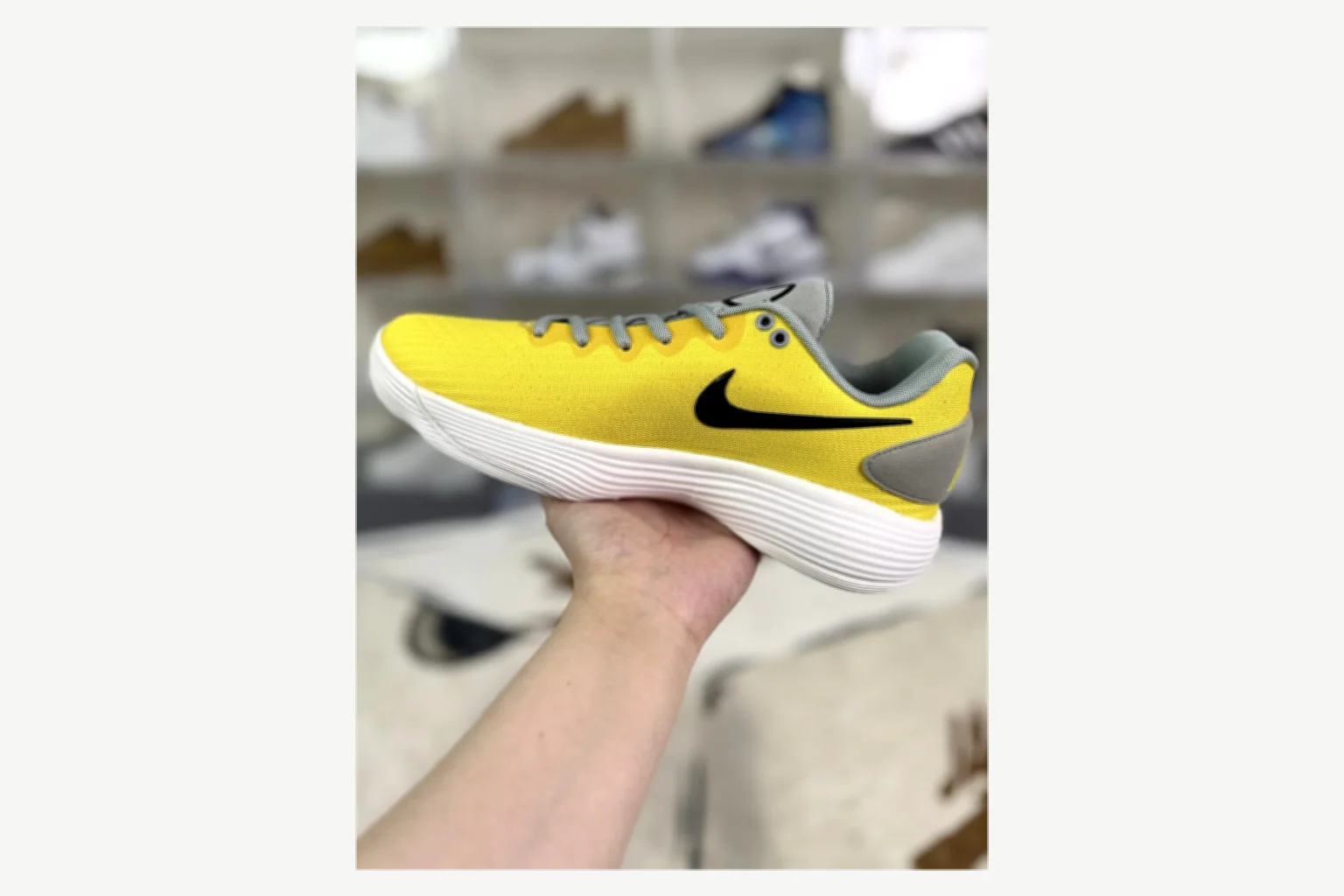 Nike Yellow Gray Low Top Runner QC photo reference SKU 1194923844 thumbnail 6