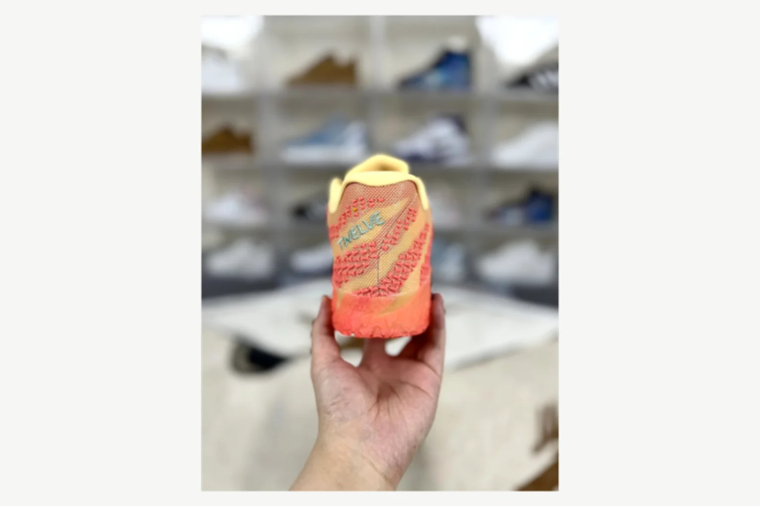 Nike Ja 3 Coral Lime Low Top QC photo reference SKU 1194924105