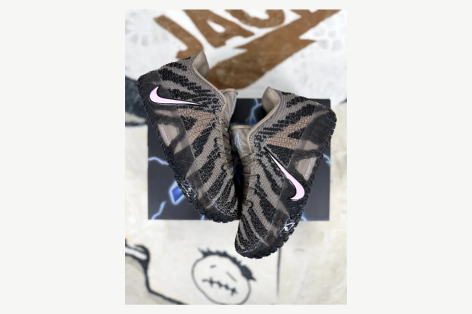 Nike Ja 3 Cream Brown Low Top QC photo reference SKU 1194924186 thumbnail 4
