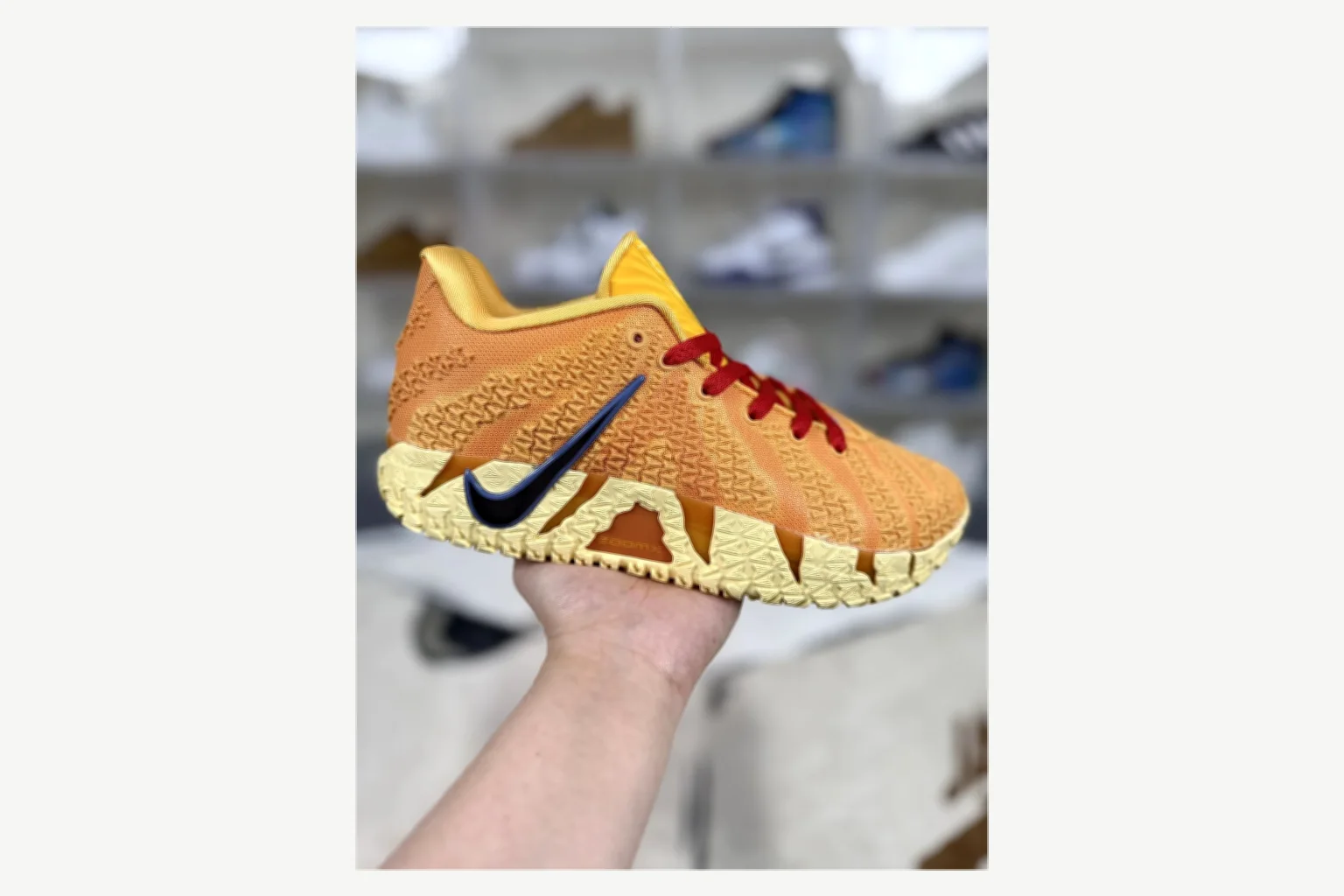 Nike Ja 3 White Red Low Top QC photo reference SKU 1194924242 thumbnail 5