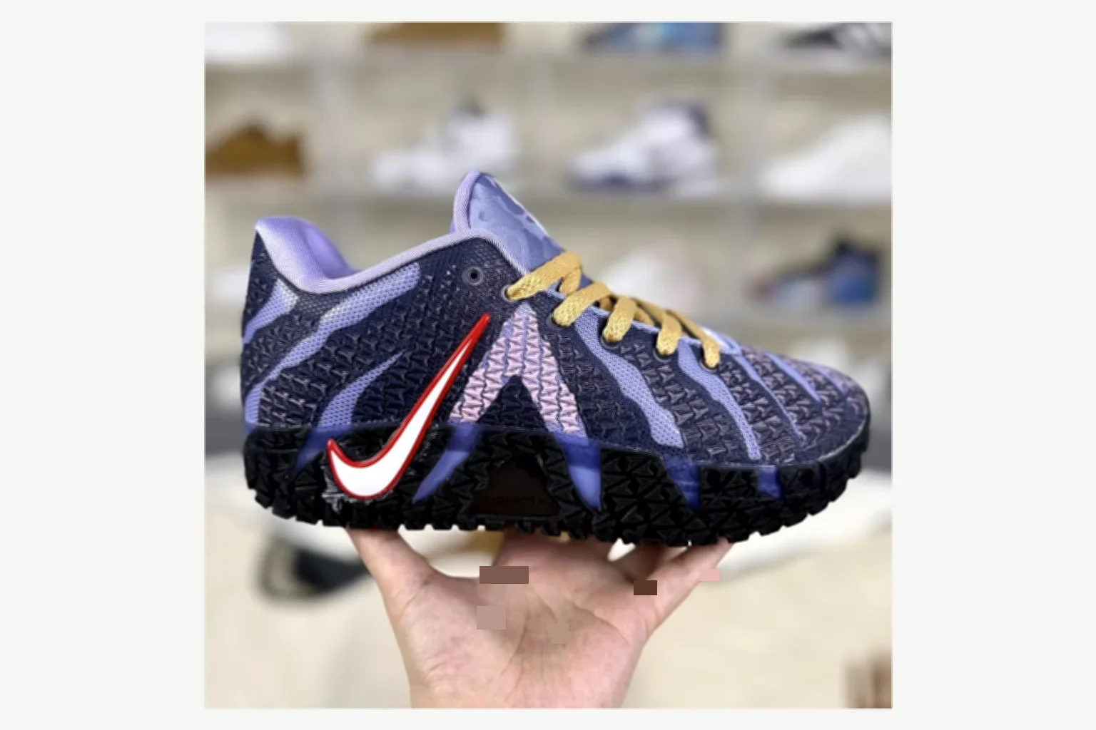 Nike Ja 3 Purple Black Low Top QC photo reference SKU 1194924339