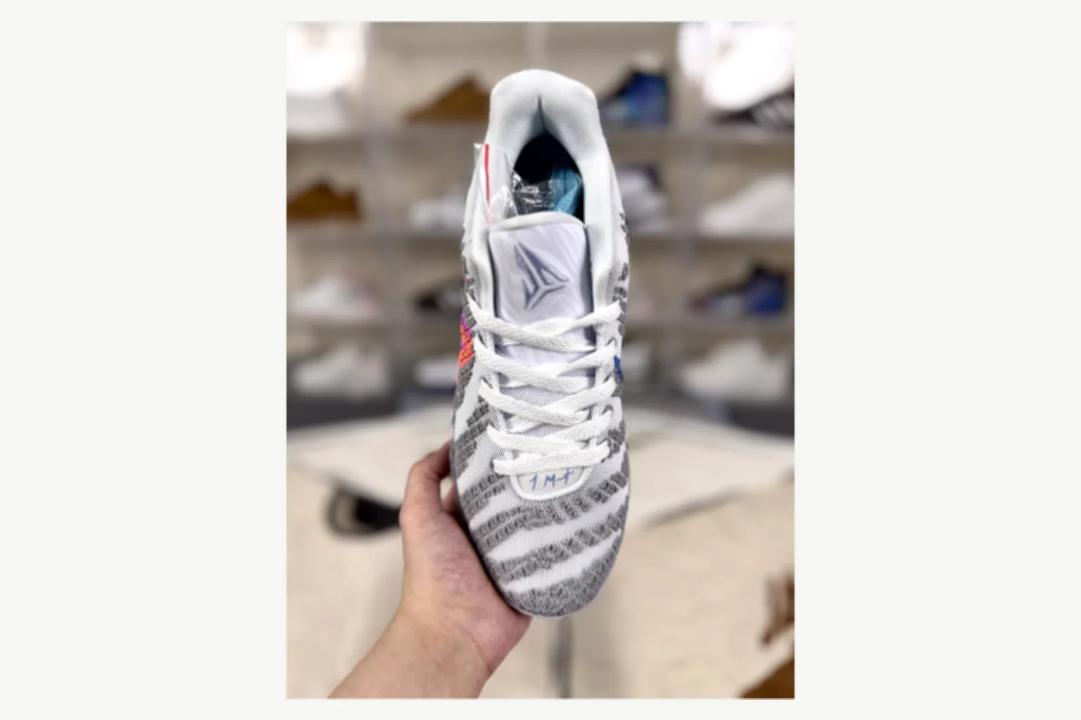 Nike Ja 3 Green White Low Top QC photo reference SKU 1194924391 thumbnail 3