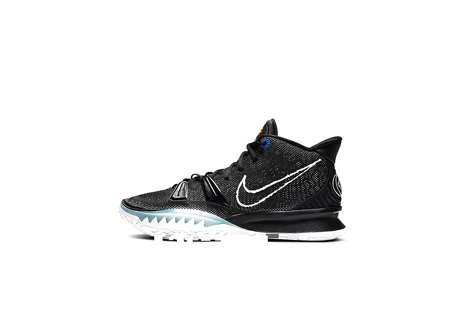 kakoqclab.com Nike Black Kyrie Basketball Shoe 1318 Black mid-top product image