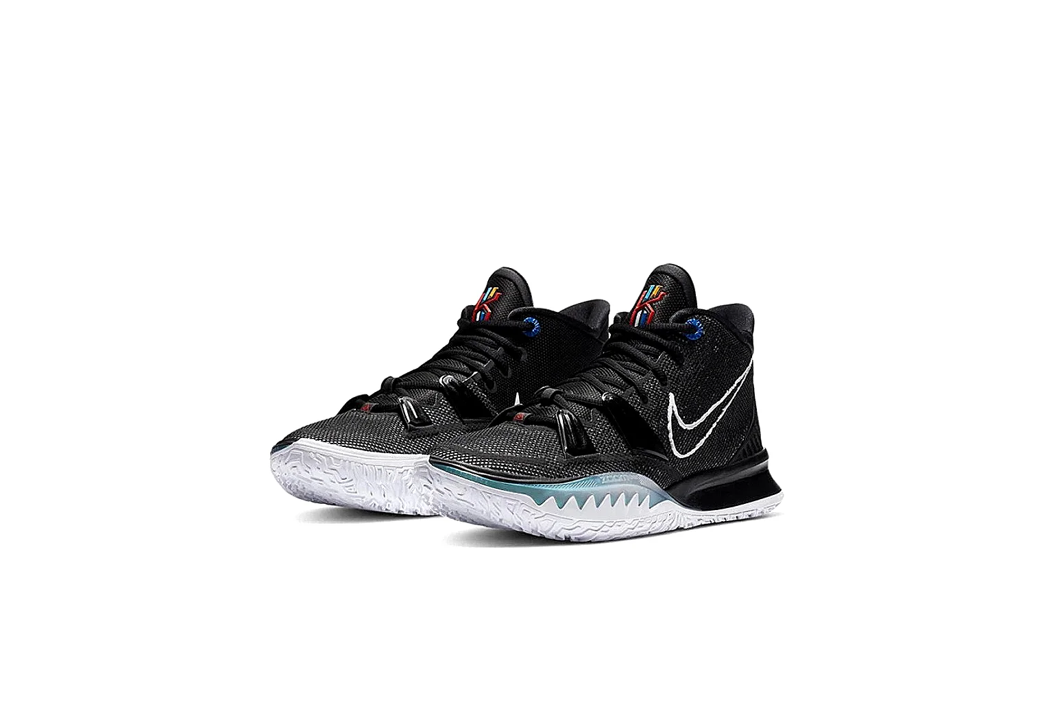 kakoqclab.com Nike Black Kyrie Basketball Shoe 1318 Black mid-top product image thumbnail 5