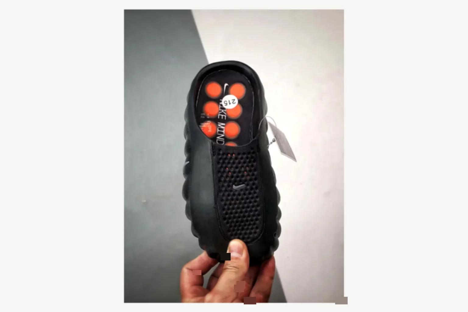 Nike Mind 001 Black White Low Top QC photo reference SKU 1182167061
