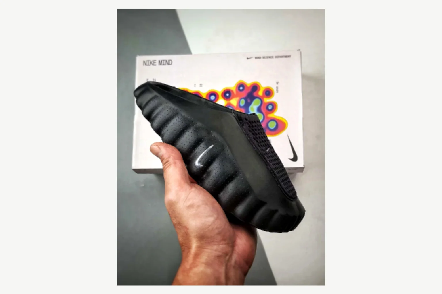 Nike Mind 001 Black White Low Top QC photo reference SKU 1182167061 thumbnail 5