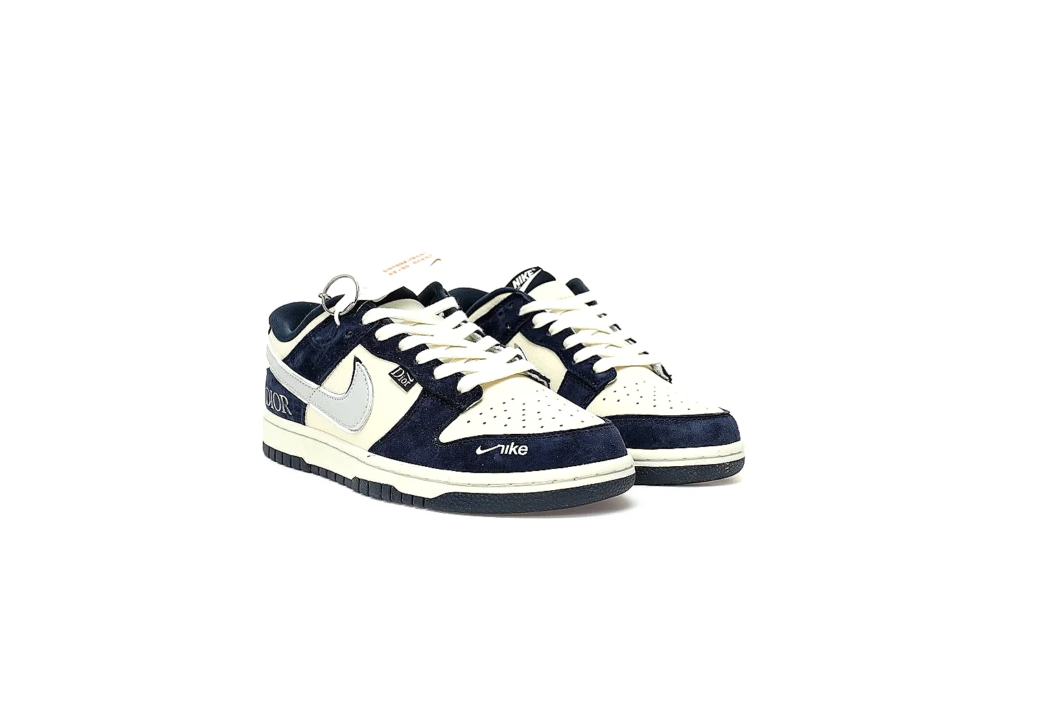 Kako QC Lab inspection photos for Nike Navy Cream Low Court thumbnail 3