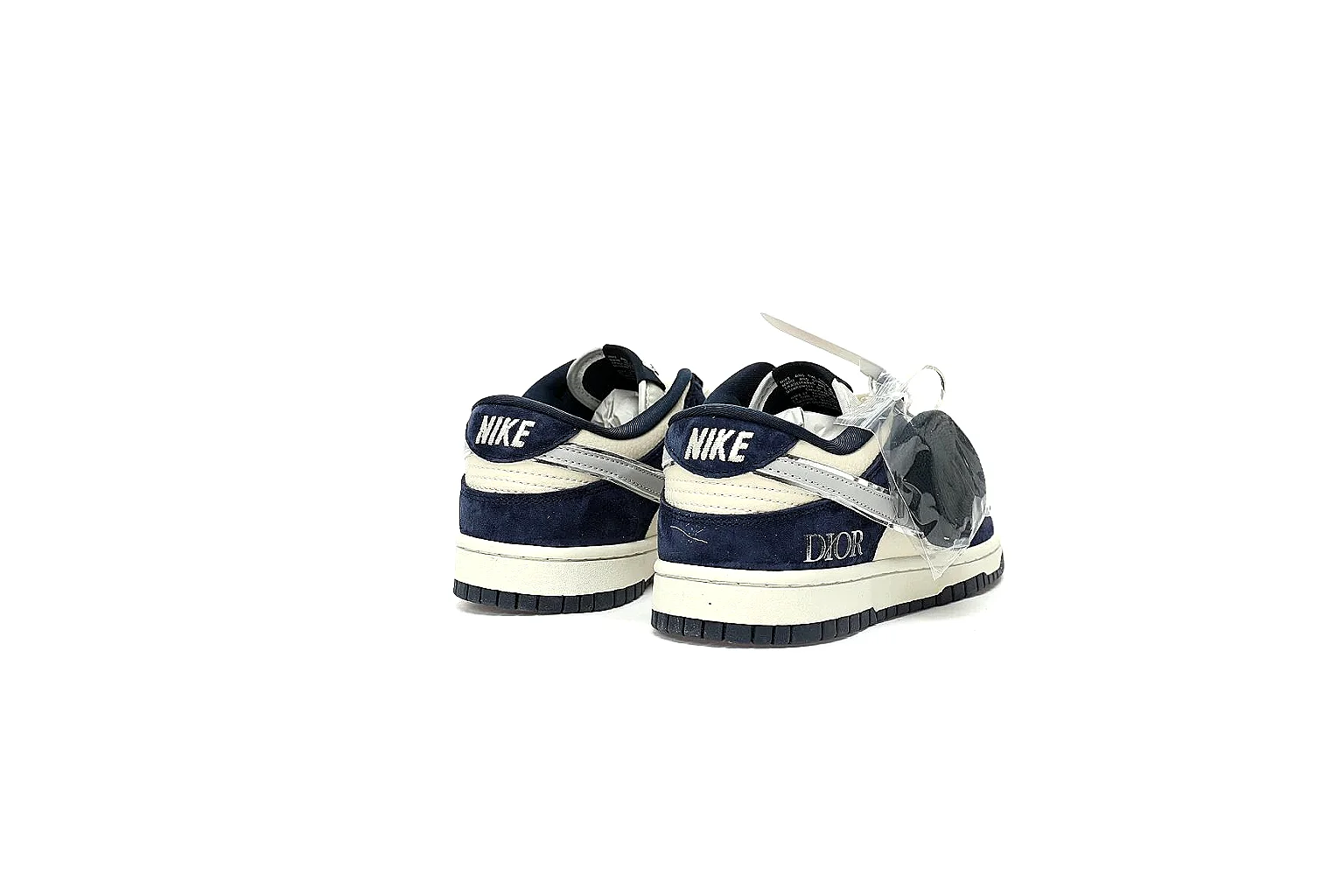 Kako QC Lab inspection photos for Nike Navy Cream Low Court thumbnail 4