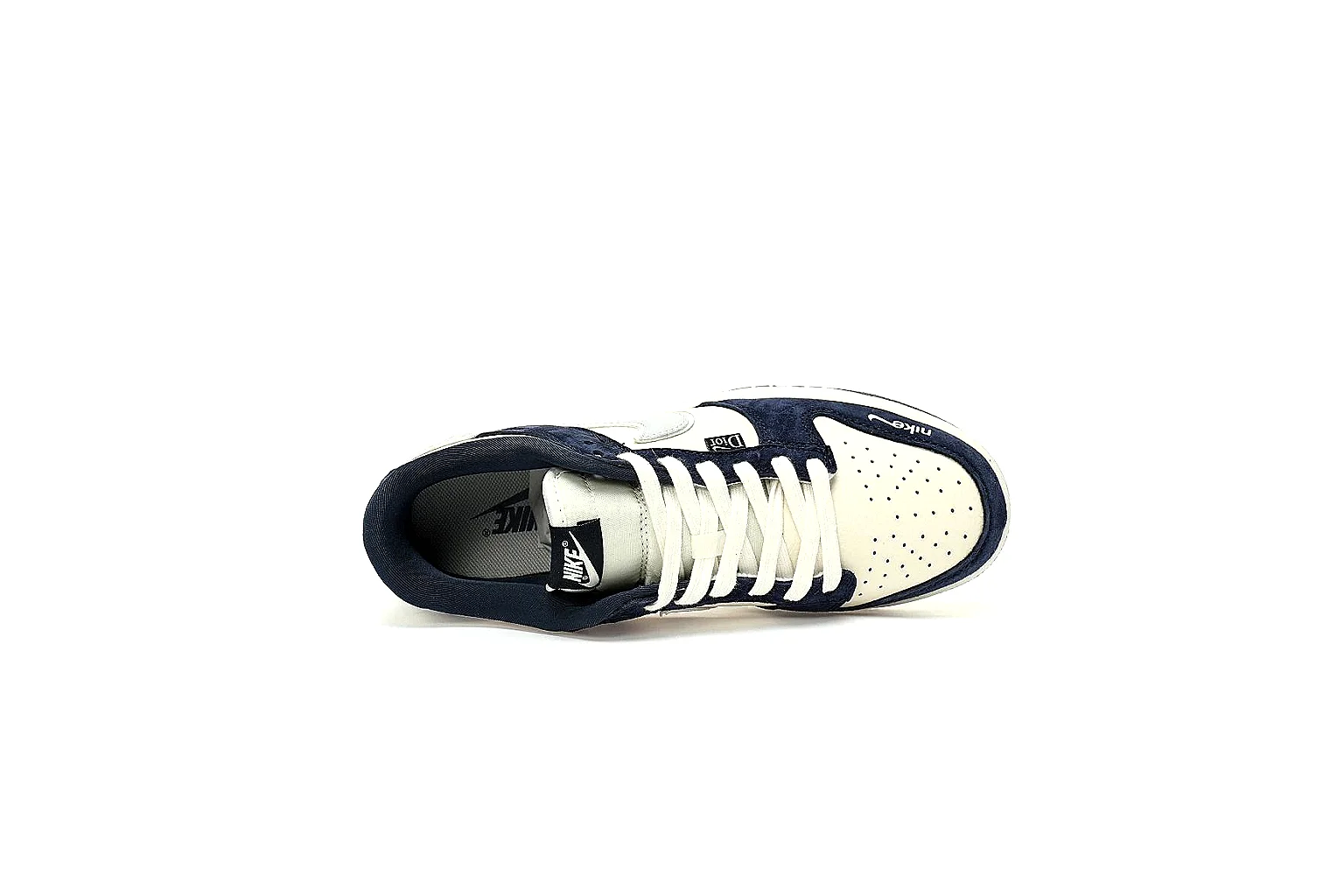 Kako QC Lab inspection photos for Nike Navy Cream Low Court thumbnail 6
