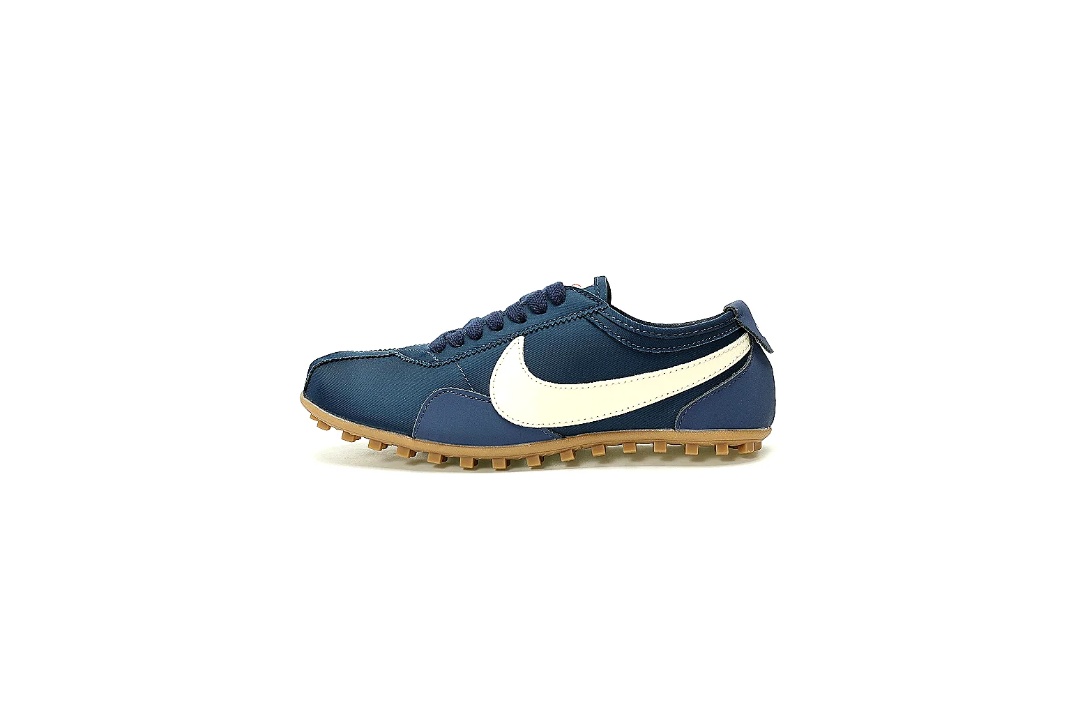 Kako QC Lab inspection photos for Nike Navy Gum Low Court Sneaker