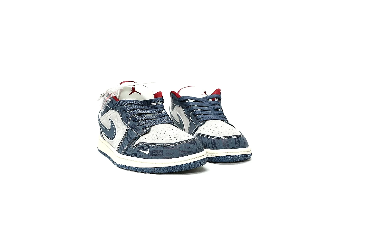 Kako QC Lab inspection photos for Nike Navy Red Low Court thumbnail 3
