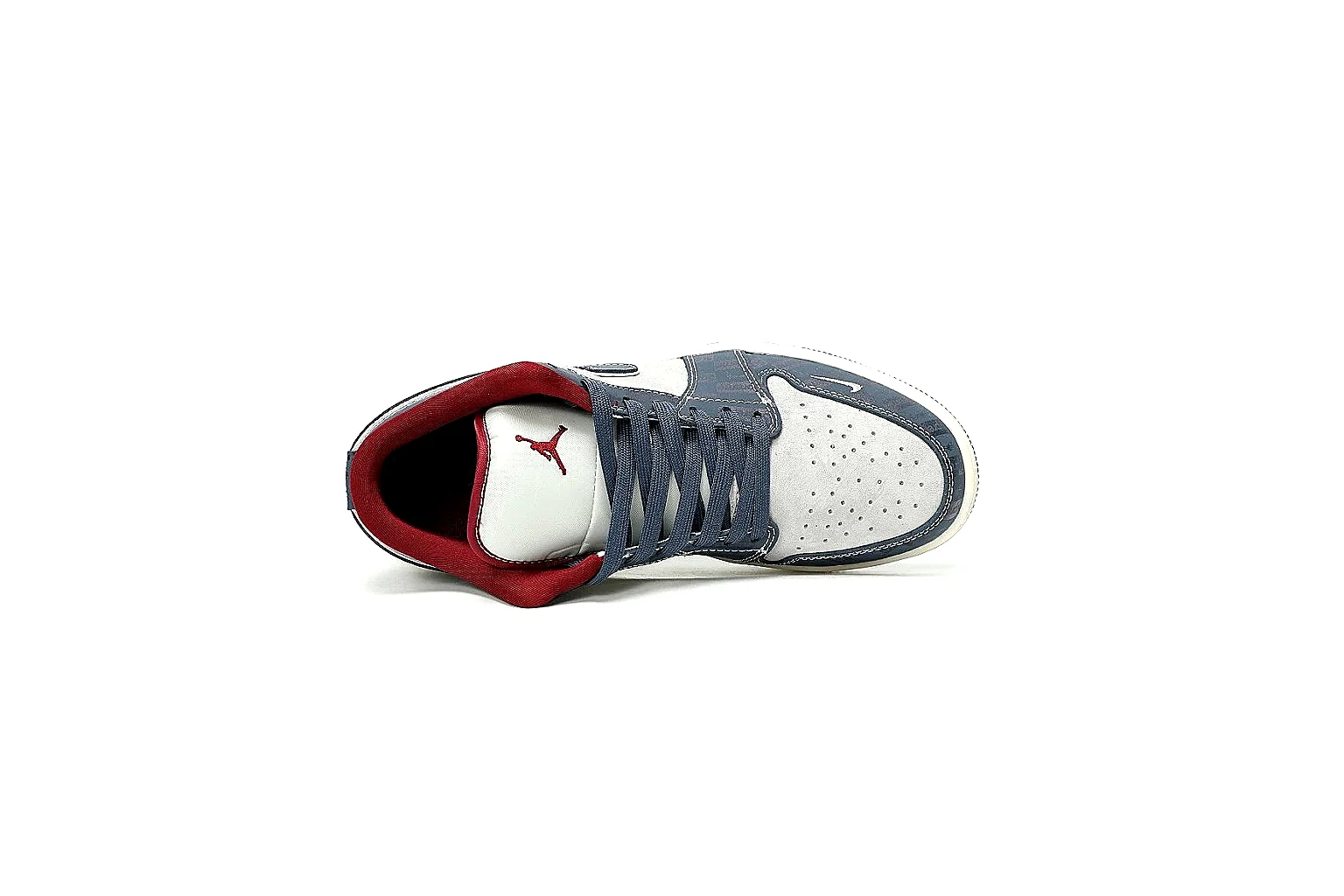 Kako QC Lab inspection photos for Nike Navy Red Low Court thumbnail 6