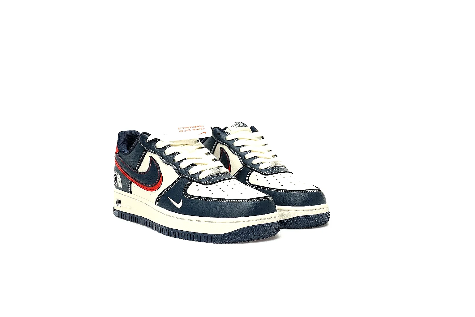 Kako QC Lab inspection photos for Nike Navy Red Low Court thumbnail 3