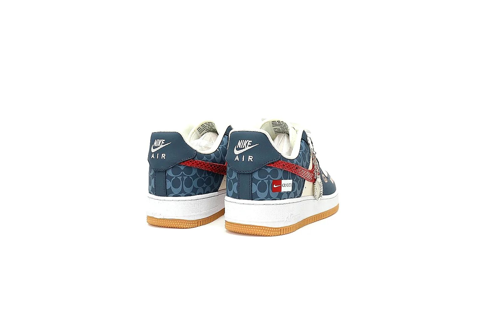 Kako QC Lab inspection photos for Nike Navy Red Low Court thumbnail 4