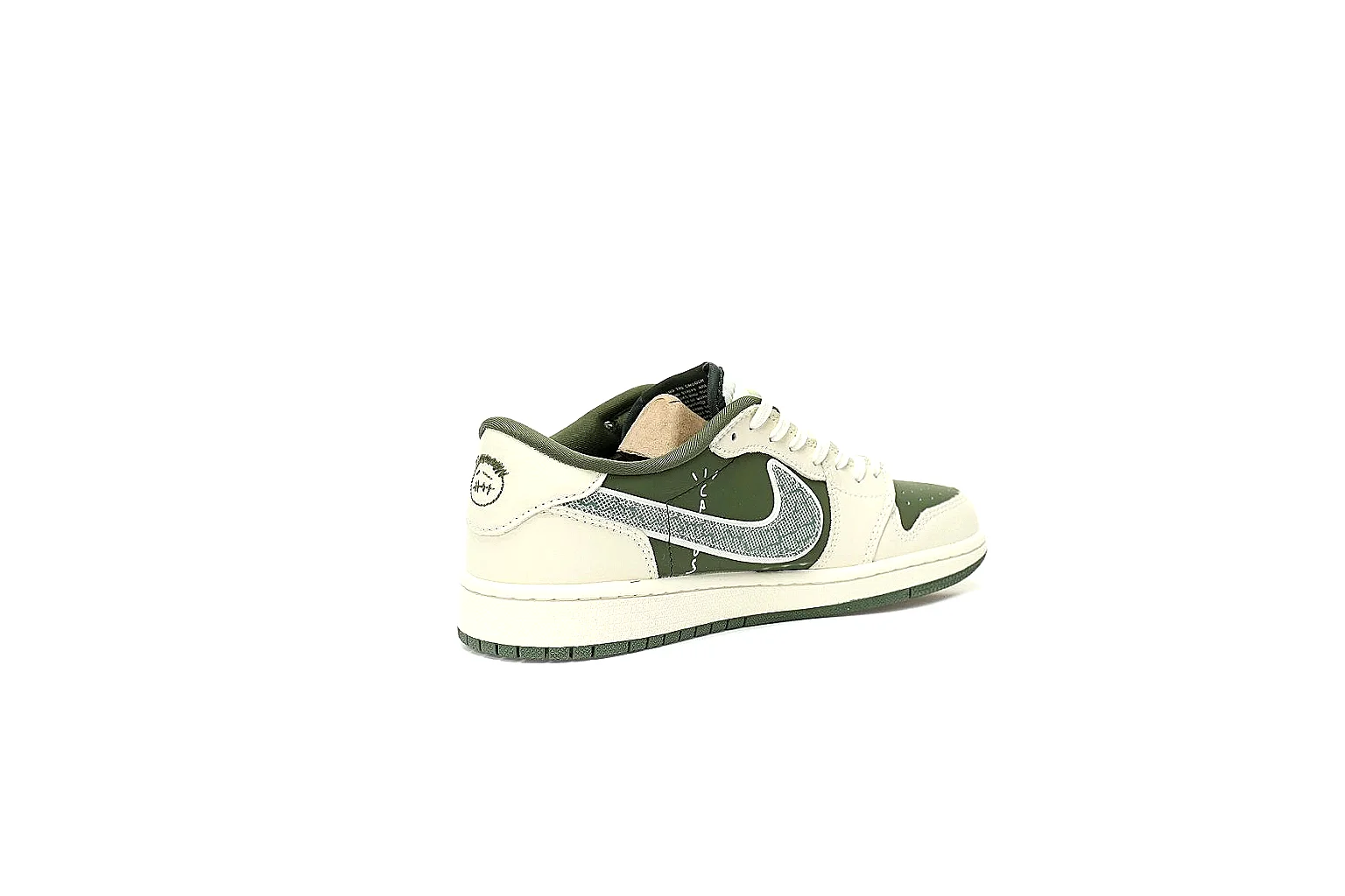 Kako QC Lab inspection photos for Nike Olive Cream Low Court thumbnail 5